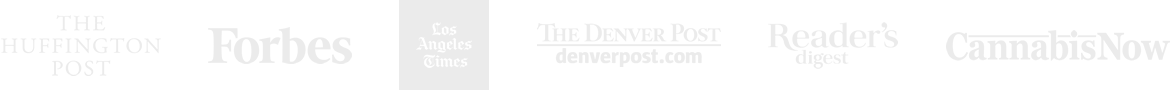 Huffington Post, Forbes, Los Angeles Times, Denver Post, Reader's Digest, CannabisNow